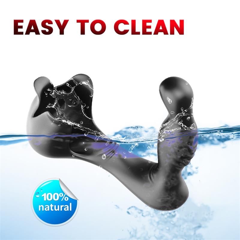 Masajeador Prostático Rotación 360º Estimulación Testiculos - Imagen 12