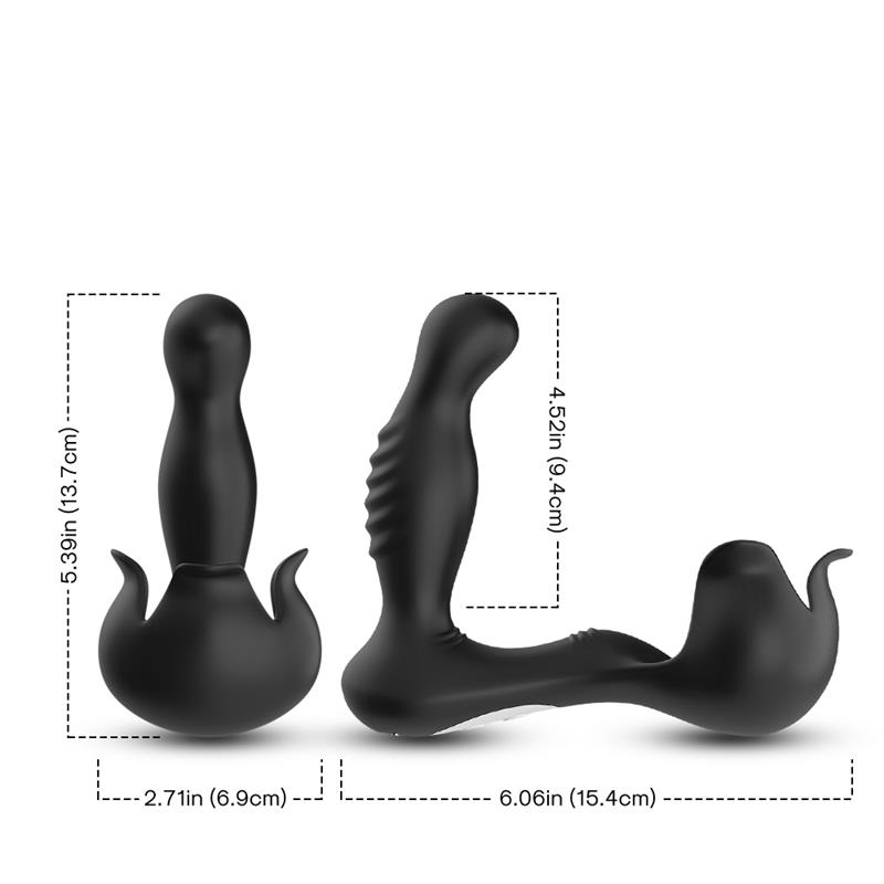 Masajeador Prostático Rotación 360º Estimulación Testiculos - Imagen 10