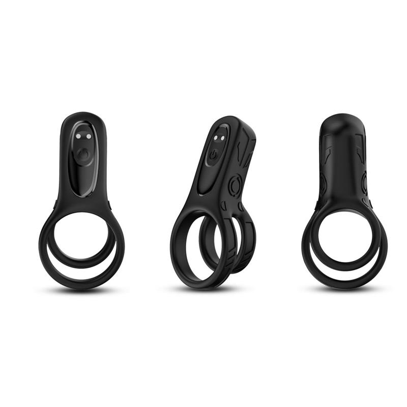 Mecha-style Anillo Doble para el Pene con Vibracion - Imagen 13