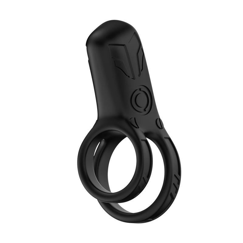 Mecha-style Anillo Doble para el Pene con Vibracion - Imagen 4