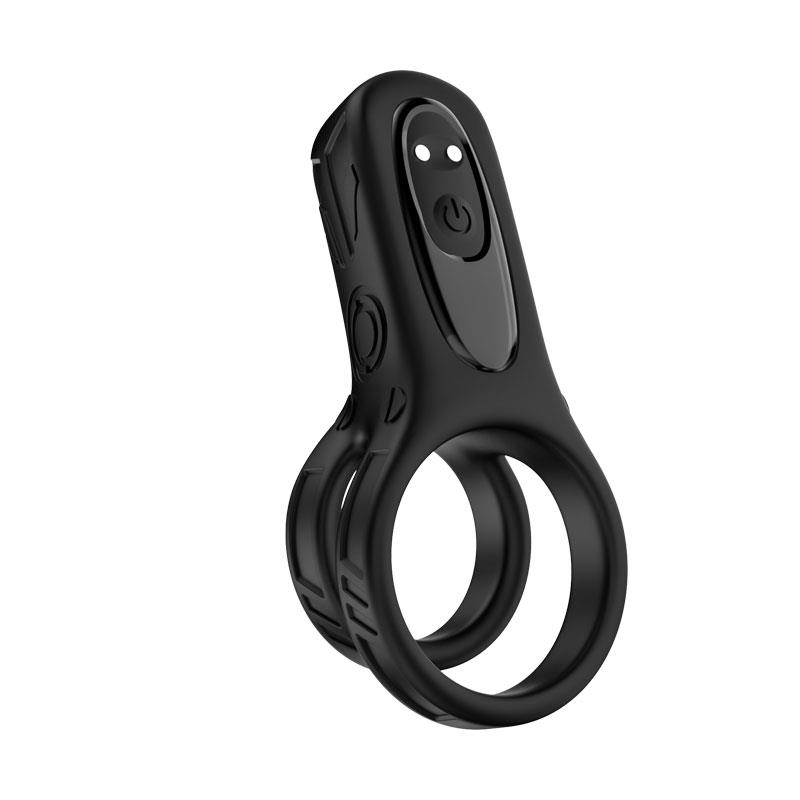 Mecha-style Anillo Doble para el Pene con Vibracion - Imagen 11