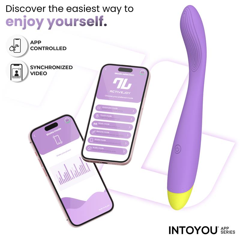 Neya Vibrador Punto G con APP Púrpura - Imagen 6