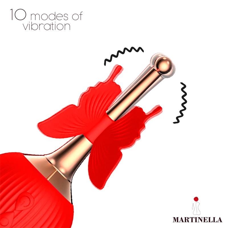 Rosa con Succión y Mariposa con Vibración - Imagen 5