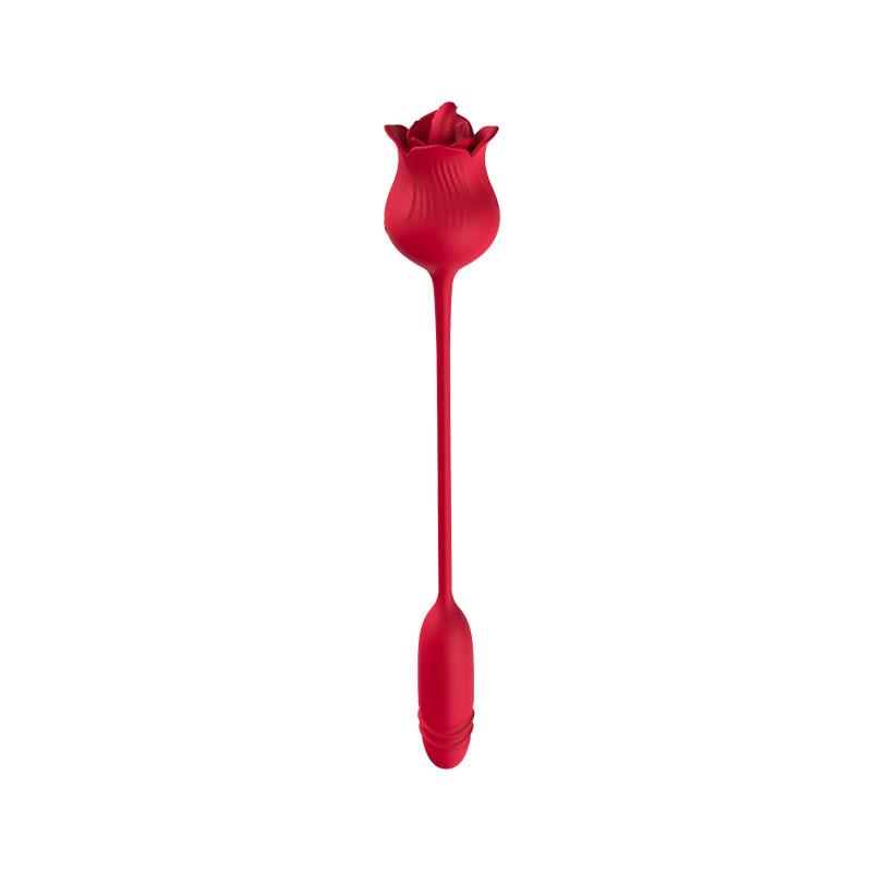 Rosa Vibradora con Licking y Thrusting USB - Imagen 10