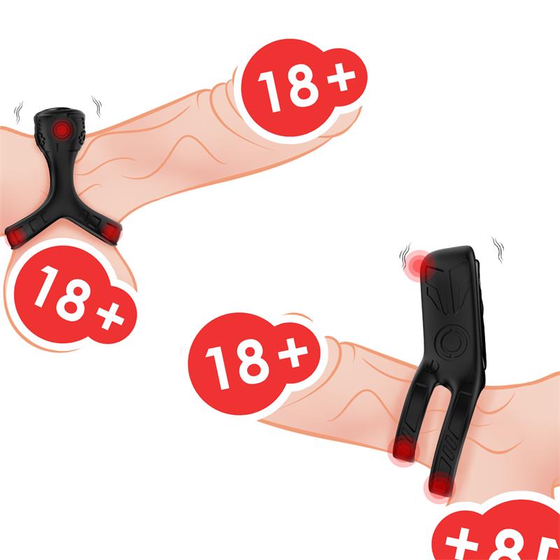 Set 2 Anillos Mecha Lock Essence Ring - Imagen 7