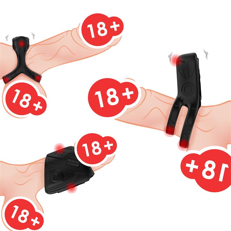 Set de Anillo para el Pene y Masturbador - Imagen 10