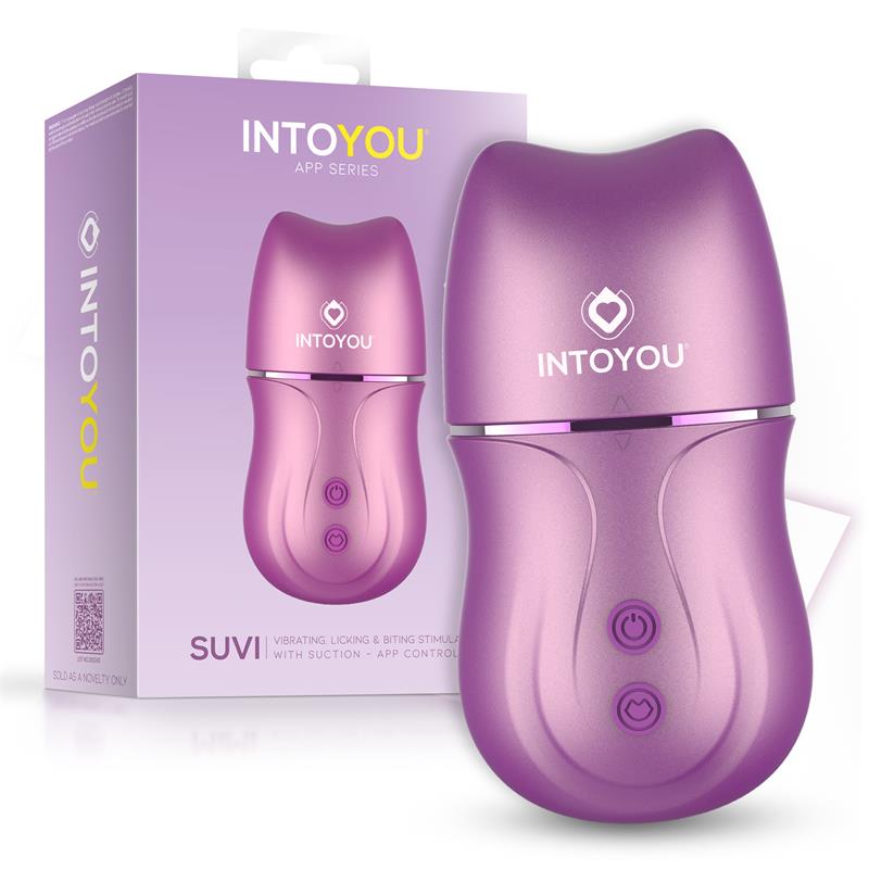 Suvi Estimulador con Licking, Biting, Succión y Vibración USB-C con APP - Imagen 10