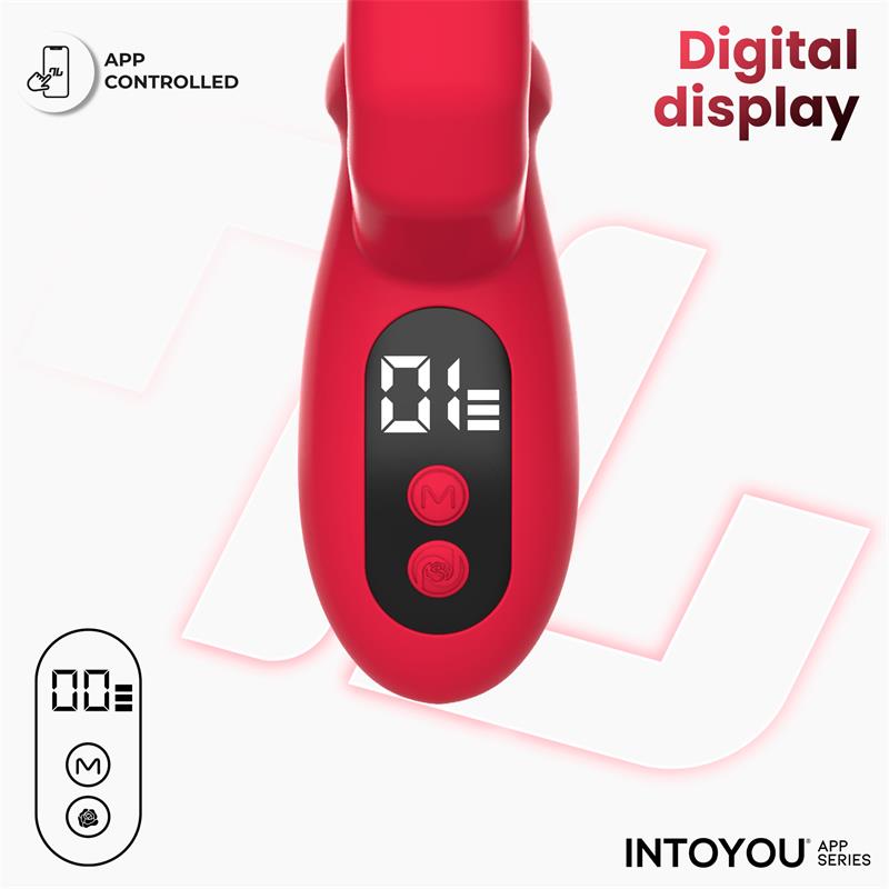Tingly Vibrador con Finger y Movimiento Waving con APP - Imagen 3