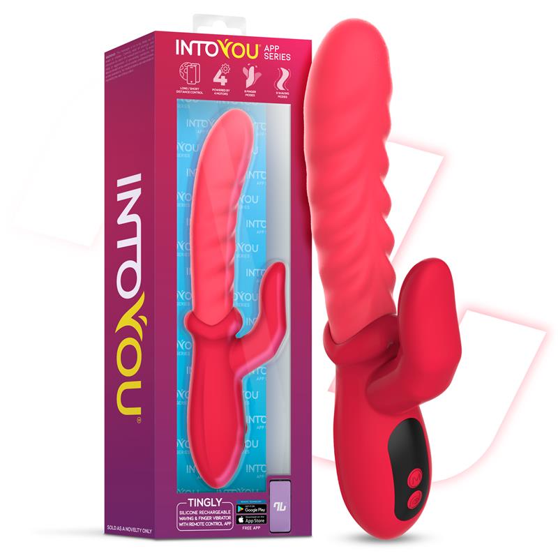 Tingly Vibrador con Finger y Movimiento Waving con APP - Imagen 7