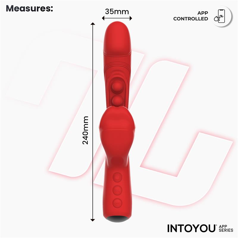 Trixy Vibrador con Tapping y Biting con App - Imagen 2