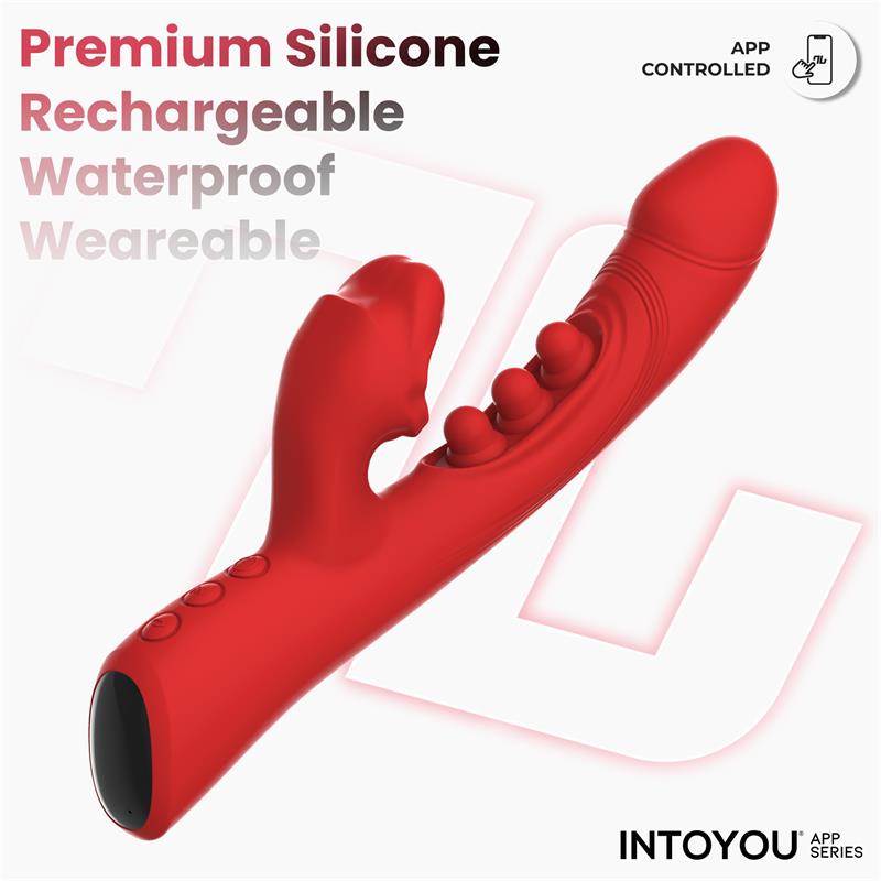Trixy Vibrador con Tapping y Biting con App - Imagen 3