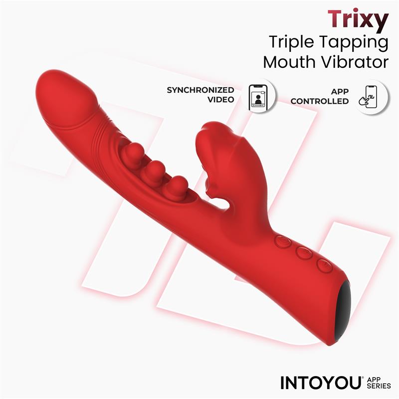 Trixy Vibrador con Tapping y Biting con App - Imagen 6