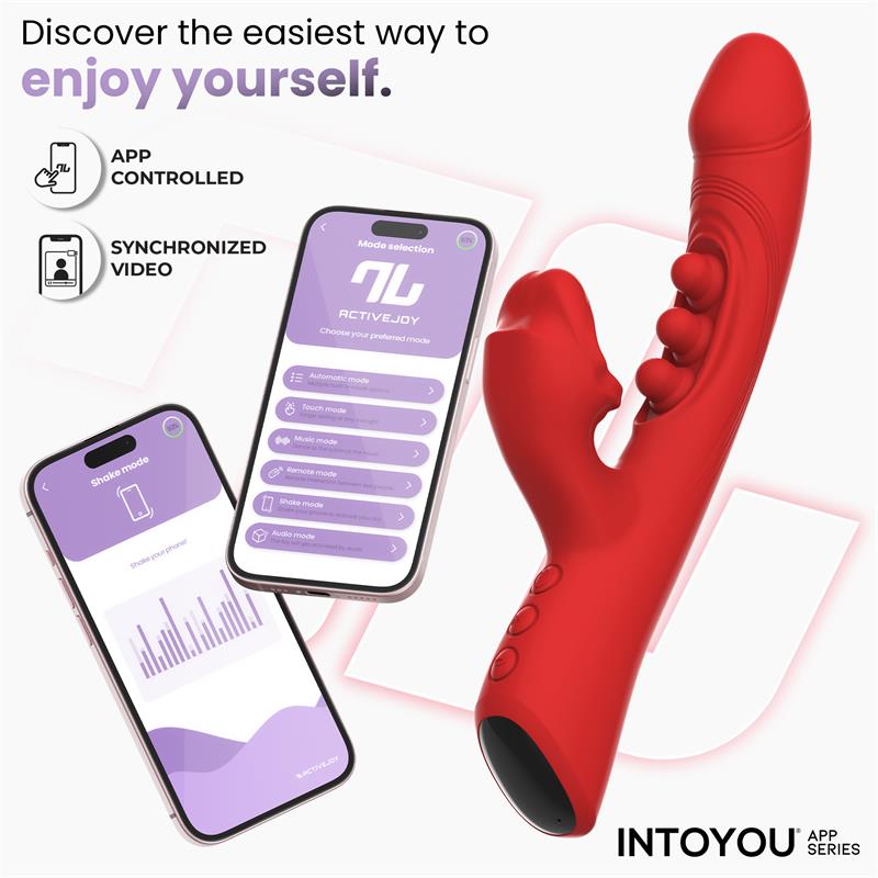 Trixy Vibrador con Tapping y Biting con App - Imagen 8