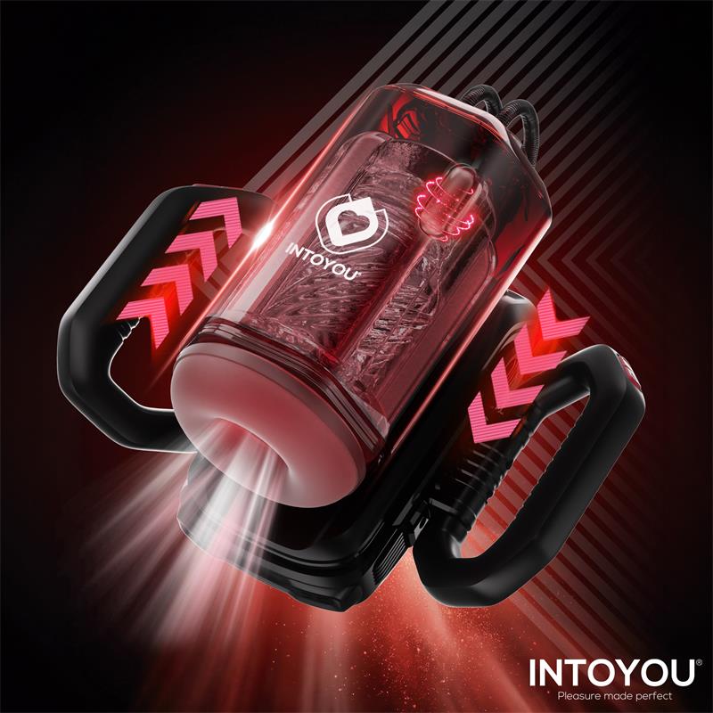 Vexor 3 in 1 Masturbador Masculino Succion, Empuje y Vibración USB-C - Imagen 9