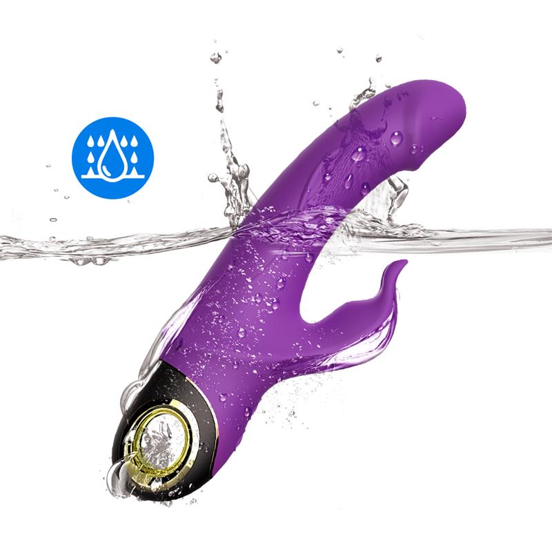 Vibrador con Rotación 360º Purpura - Imagen 13