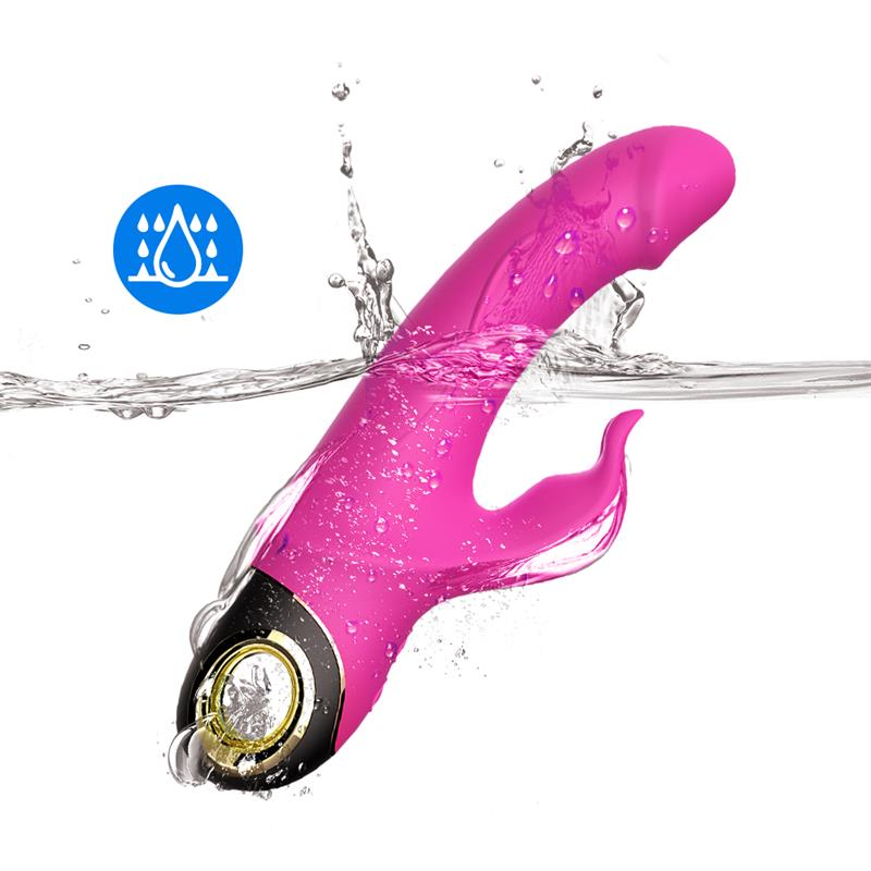 Vibrador con Rotación 360º Rosa - Imagen 5