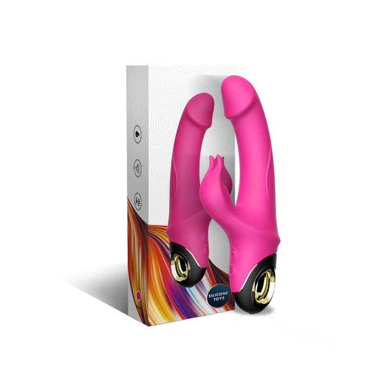 Vibrador con Rotación 360º Rosa - Imagen 7
