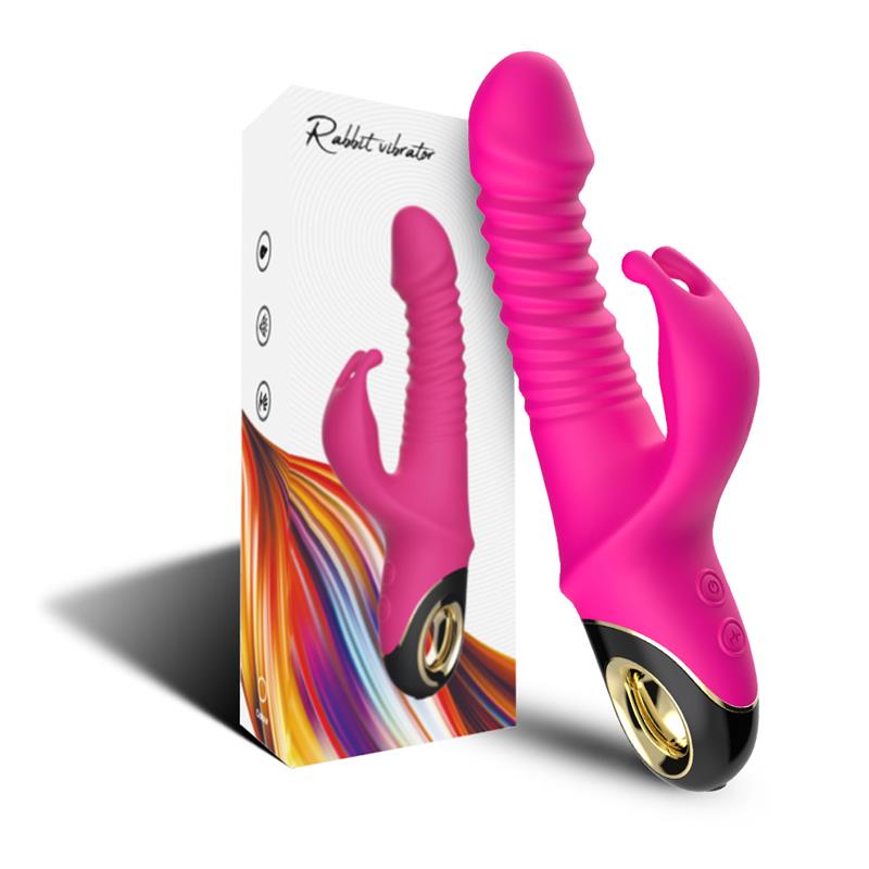 Vibrador con Thrusting y Oscilación 360º Rosa - Imagen 5