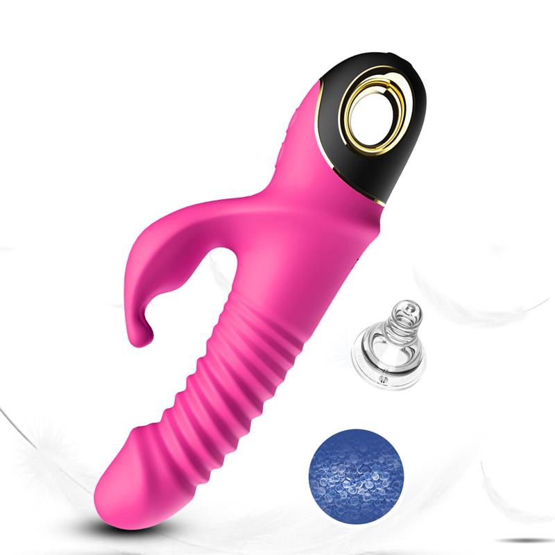 Vibrador con Thrusting y Oscilación 360º Rosa - Imagen 10