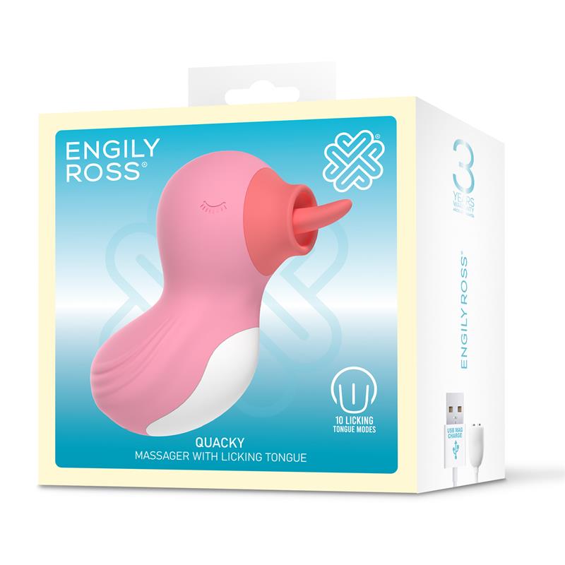 Quacky Masajeador con Lengua Licking - Imagen 5