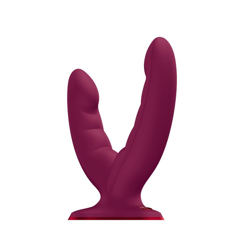 Ryde Grinding Dildo Wine Red - Imagen 2