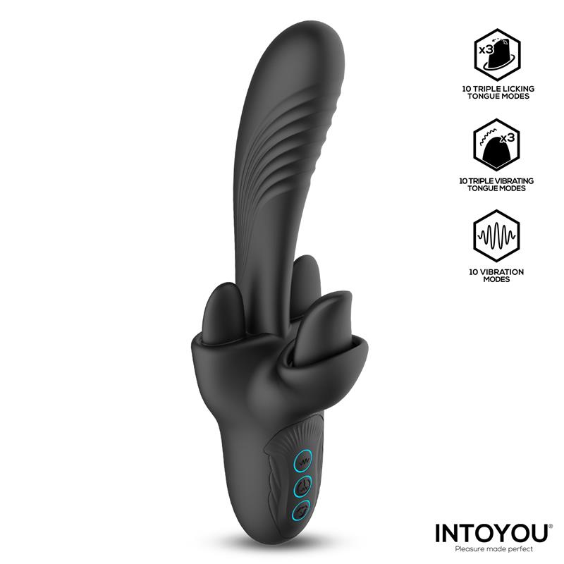 Triton Vibrador Triple Lengua - Imagen 4