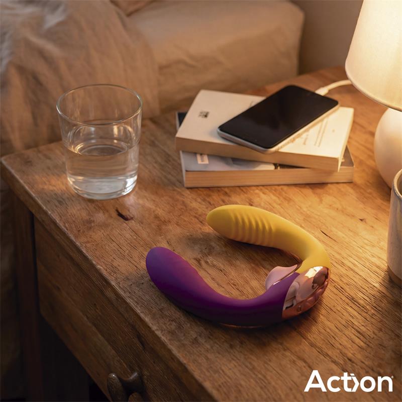 Two Lovers 3 in 1 Vibrador con Finger y Succión - Imagen 4