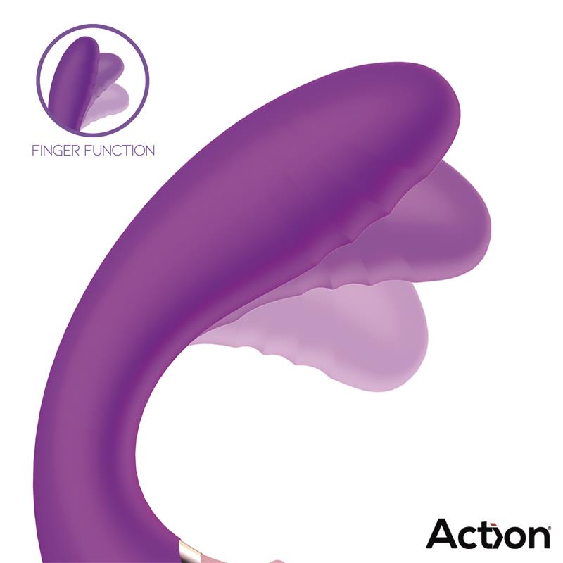 Two Lovers 3 in 1 Vibrador con Finger y Succión - Imagen 10