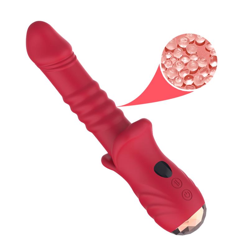 Vibrador con Thrusting Punto G y Pantalla Digital - Imagen 3