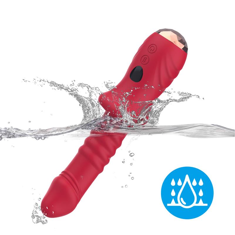 Vibrador con Thrusting Punto G y Pantalla Digital - Imagen 4