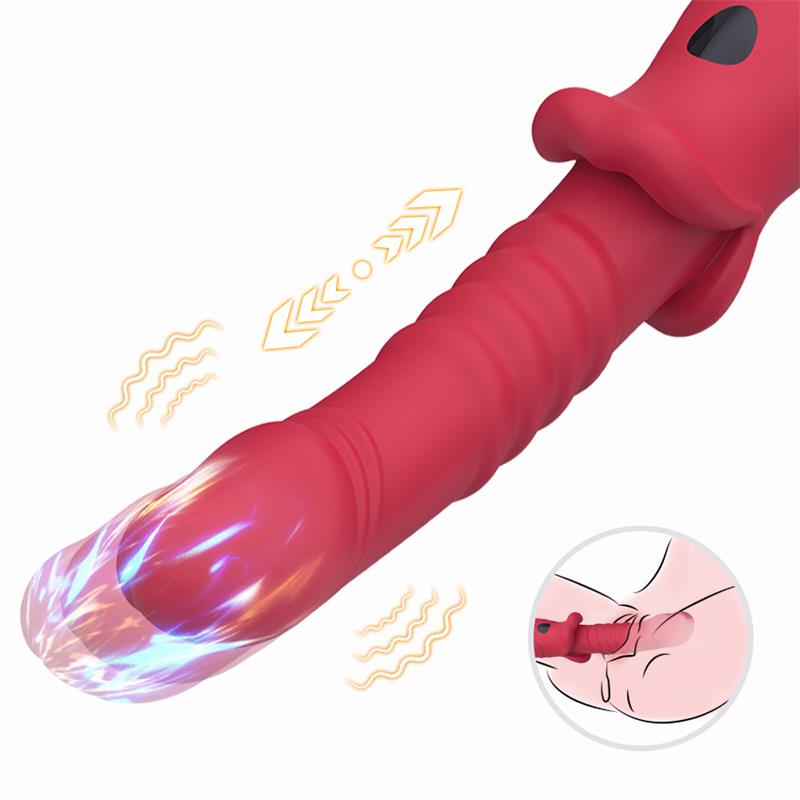 Vibrador con Thrusting Punto G y Pantalla Digital - Imagen 7