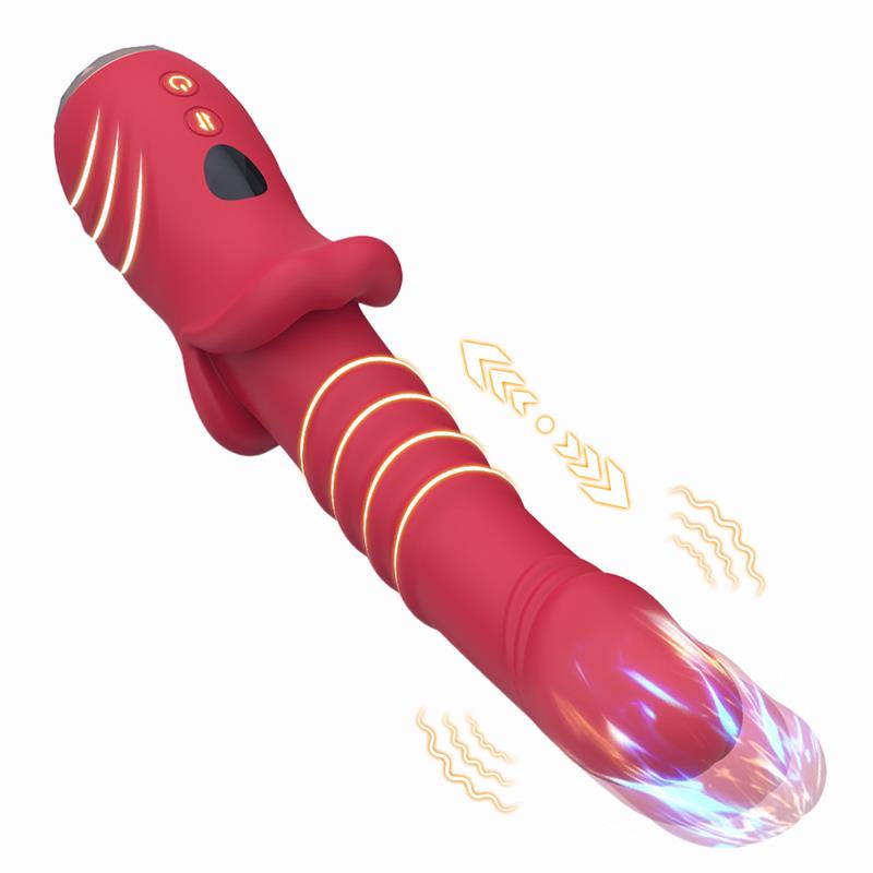 Vibrador con Thrusting Punto G y Pantalla Digital - Imagen 10