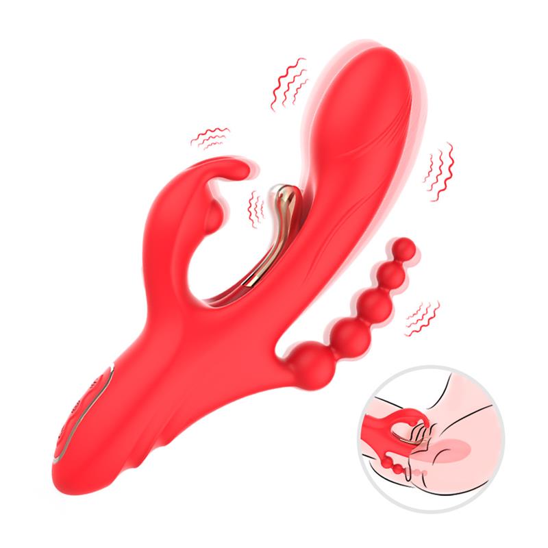 Vibrador Tickler con Cadena Anal - Imagen 4