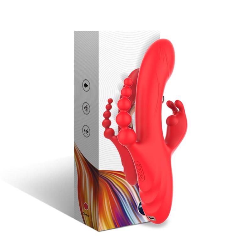 Vibrador Tickler con Cadena Anal - Imagen 11