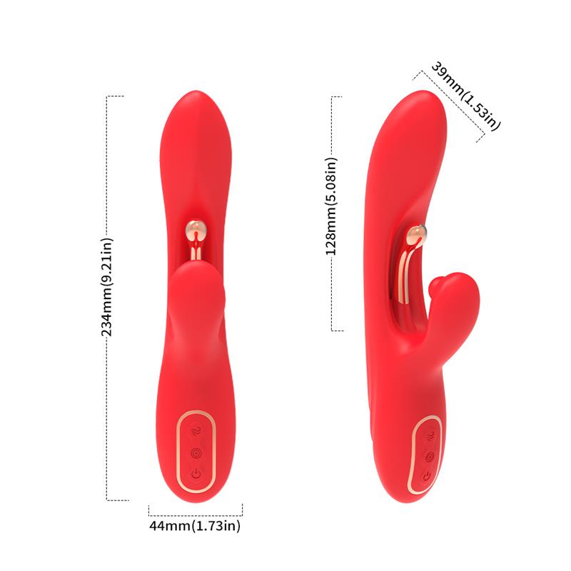 Vibrador Tickler con Rabbit - Imagen 2