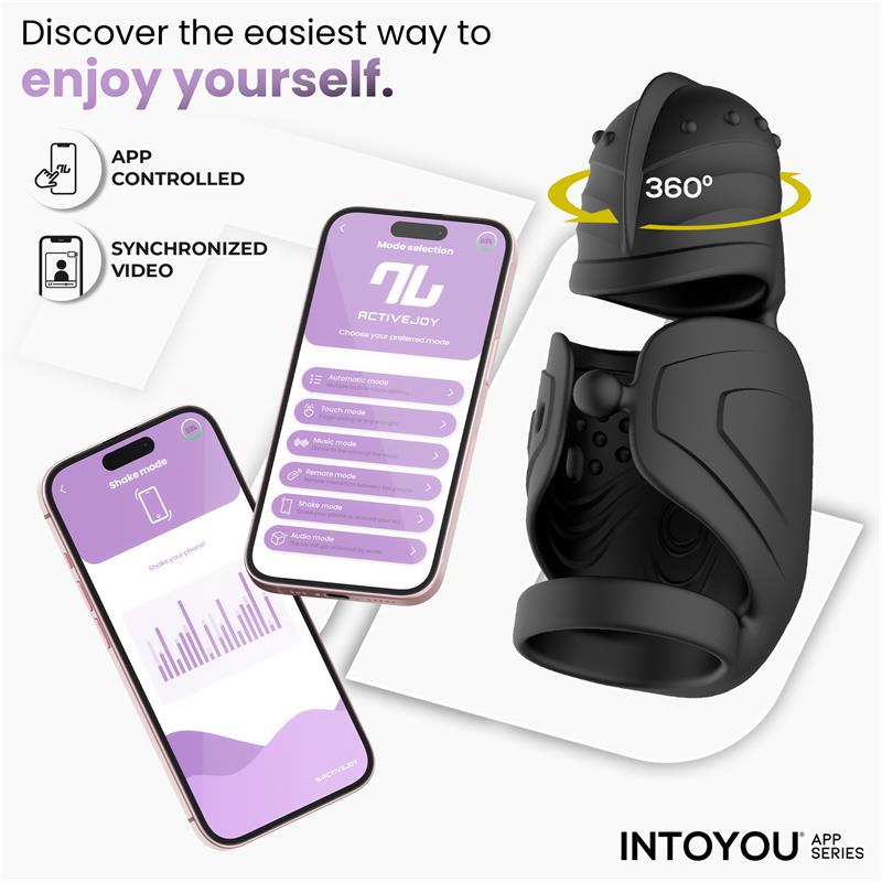 Zonte Masturbador con Rotación y Vibración con App - Imagen 8